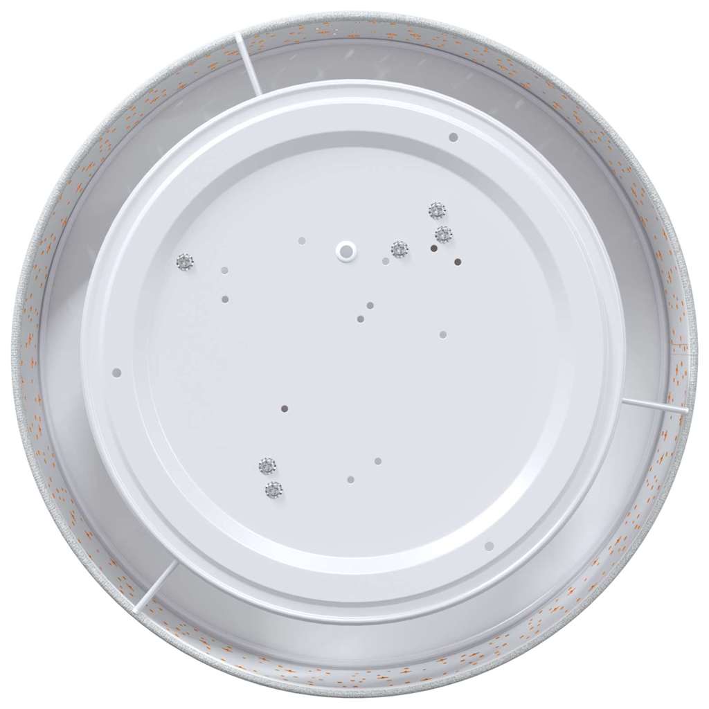 Taklampa Grå 38 x 13.5 cm tyg