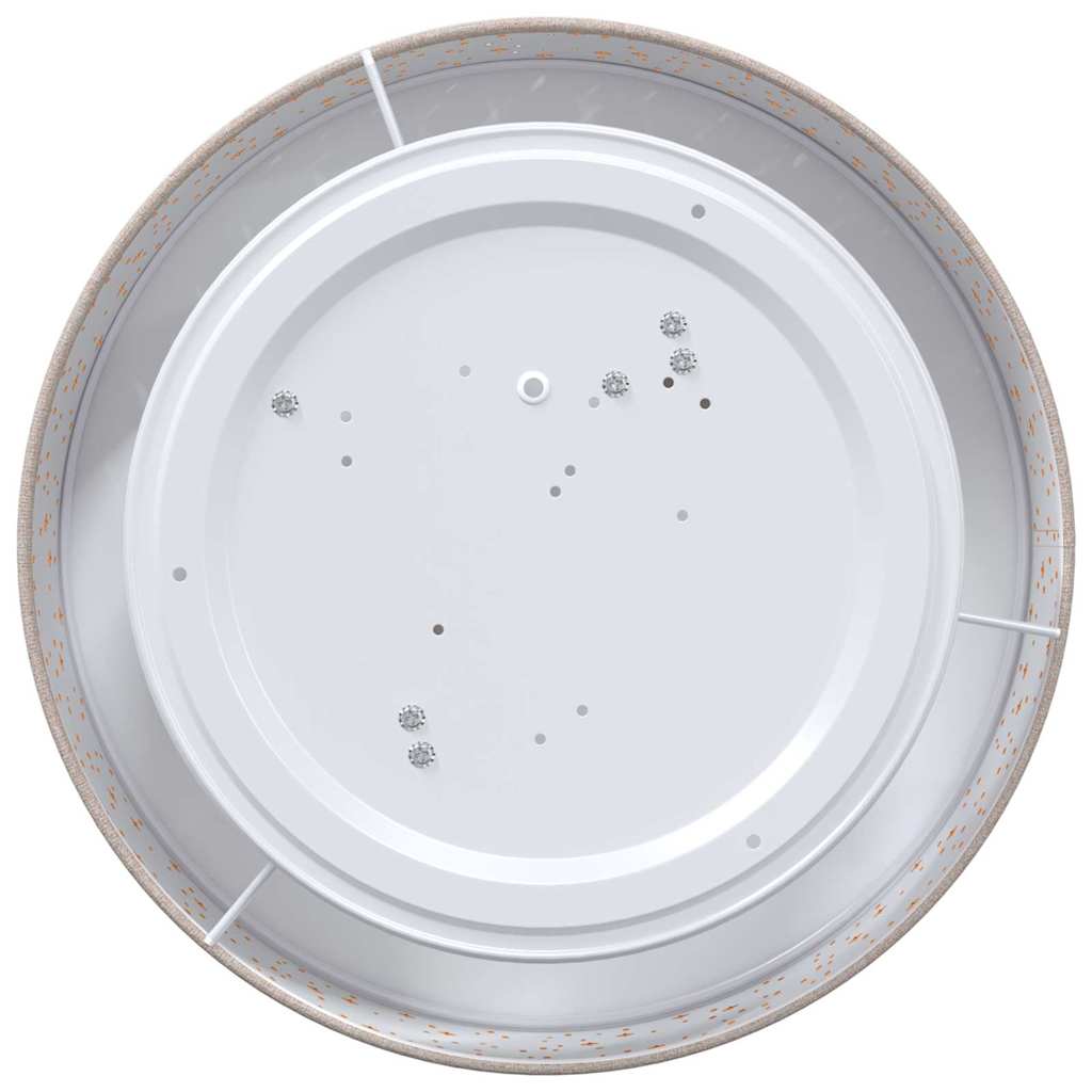 Taklampa Taupe 38 x 13.5 cm tyg