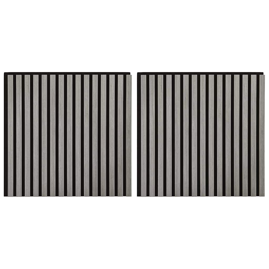 Akustiska väggpaneler 2 st lameller 60,5x60 cm ekfaner