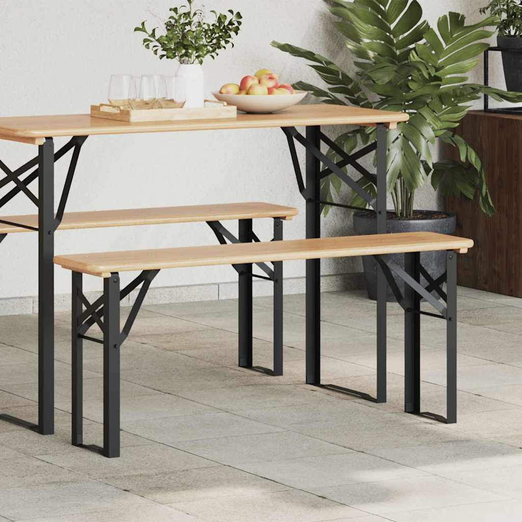 Ölbänk Ben Svart Pulverlackerat stål