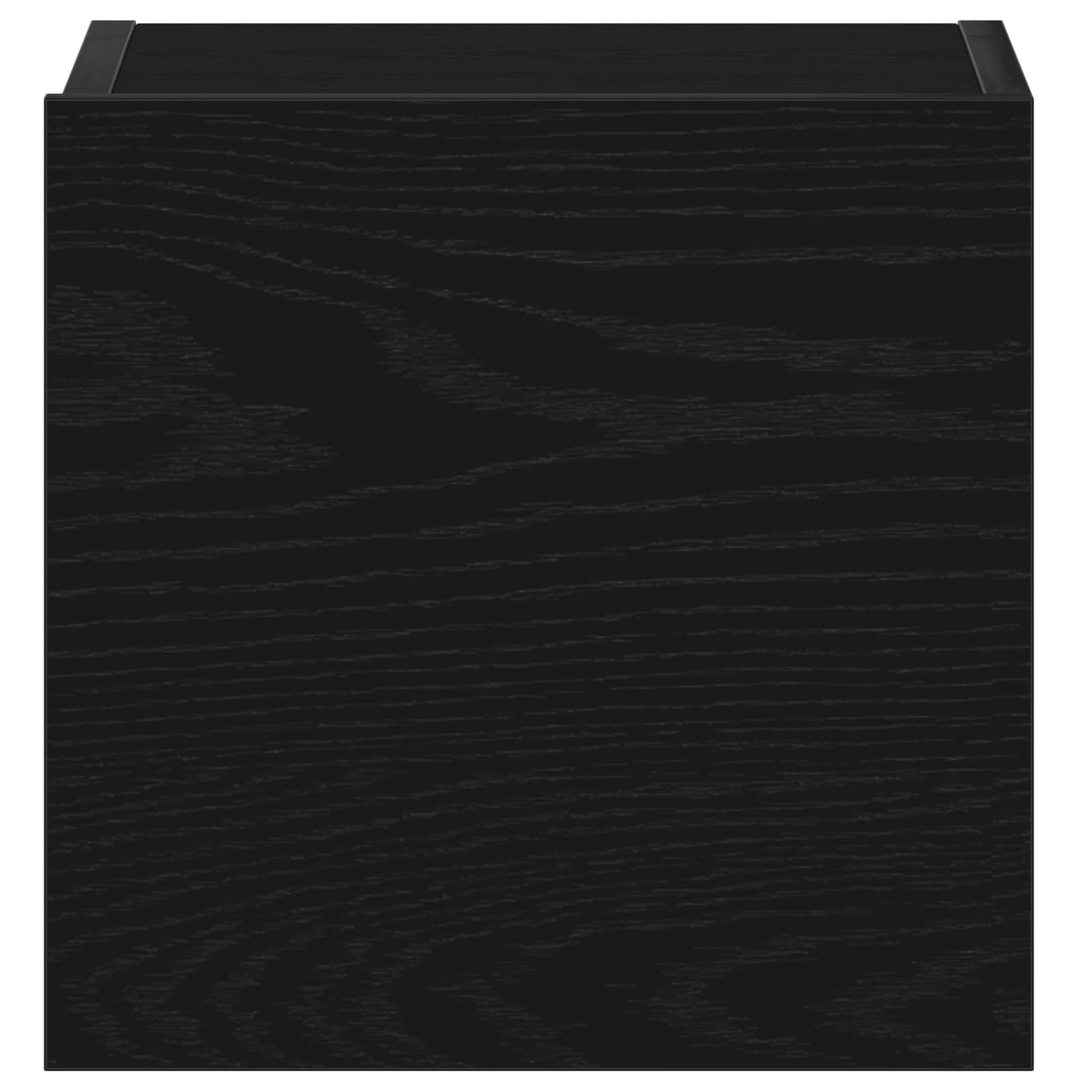 TV-bänkset 3 pcs Svart ek 130.5 x 30 x 140 cm Konstruerat trä