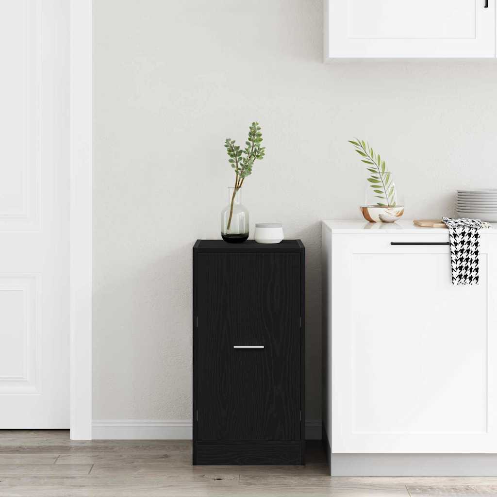 Apoteksskåp Svart ek 40 x 41 x 77.5 cm Konstruerat trä