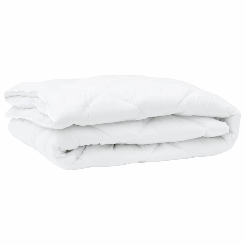 All-säsong Duvet med kudde 3 pcs Vit Mikrofiber