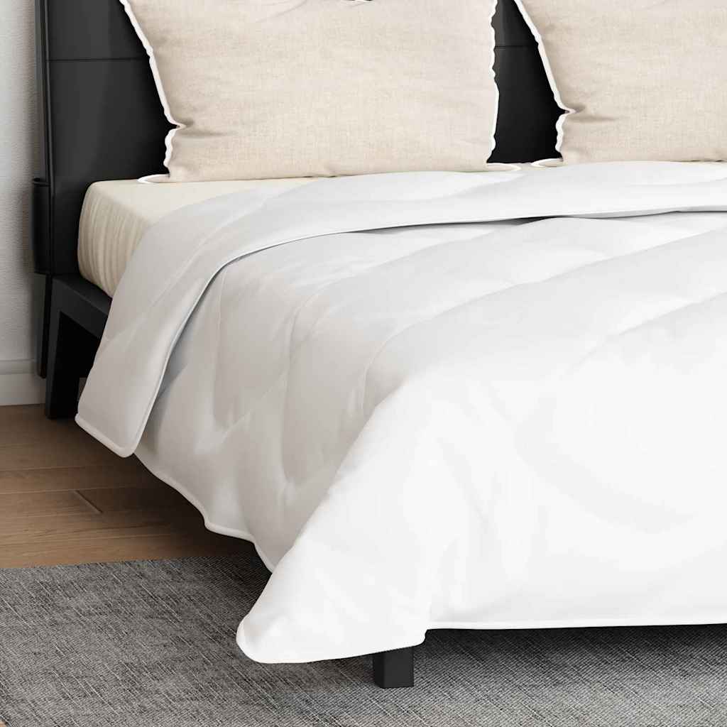 All-säsong Duvet med kudde 3 pcs Vit Mikrofiber