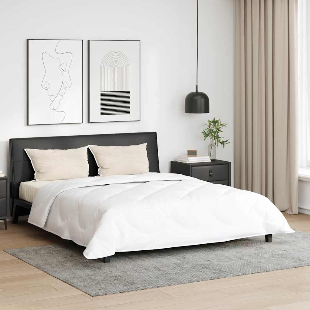 All-säsong Duvet med kudde 3 pcs Vit Mikrofiber