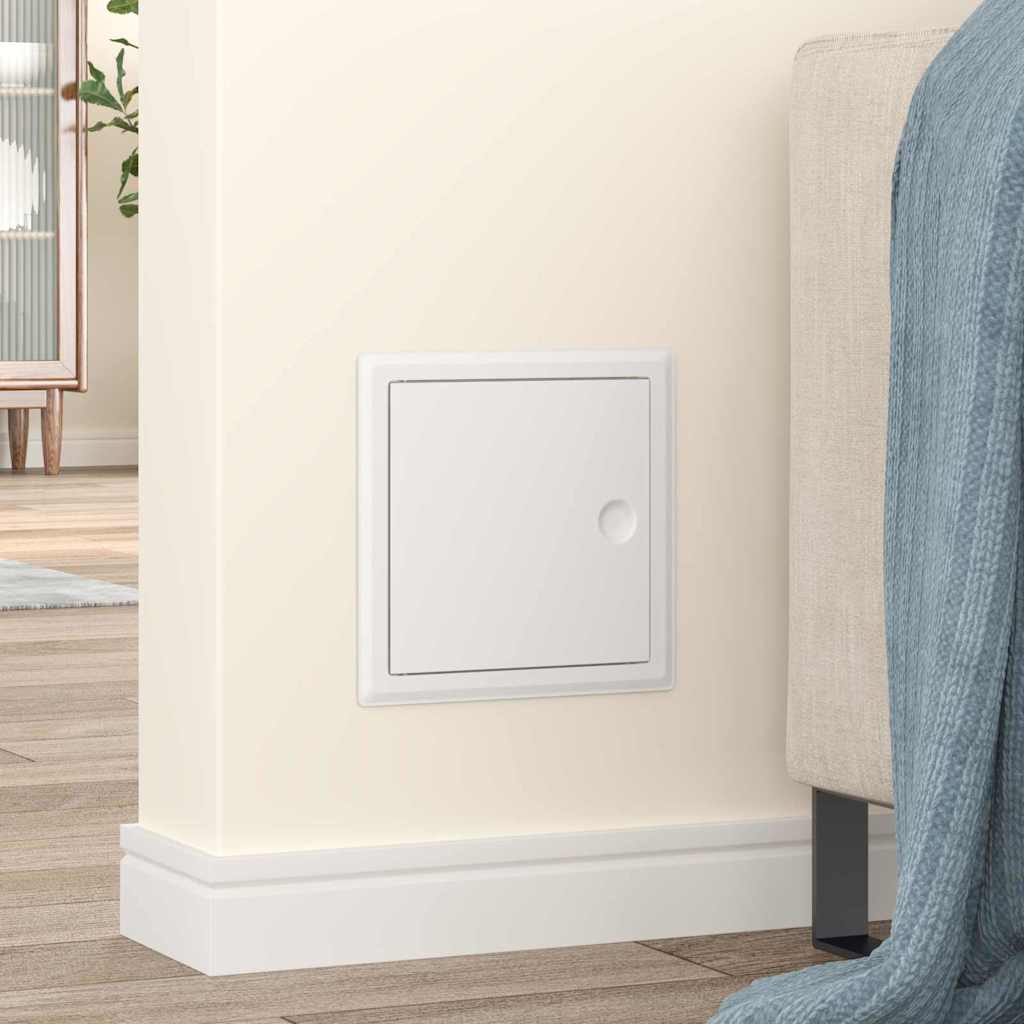 Åtkomstpanel 2 pcs Vit 20 x 20 cm Stål