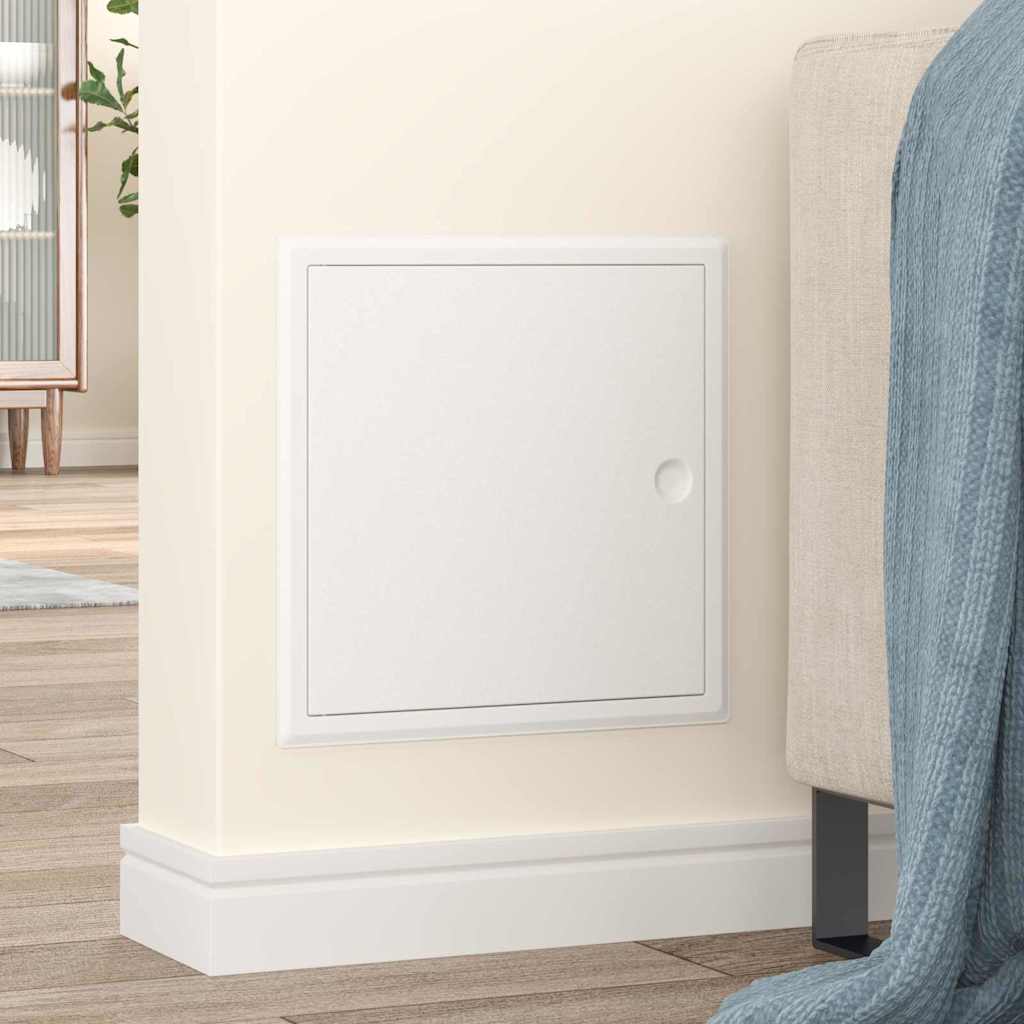 Åtkomstpanel Vit 30 x 30 cm Stål