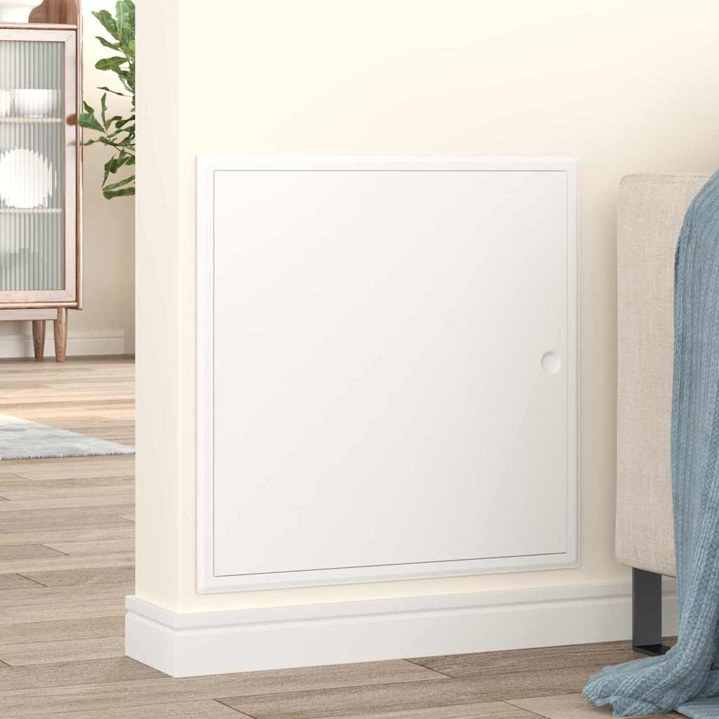 Åtkomstpanel Vit 50 x 50 cm Stål