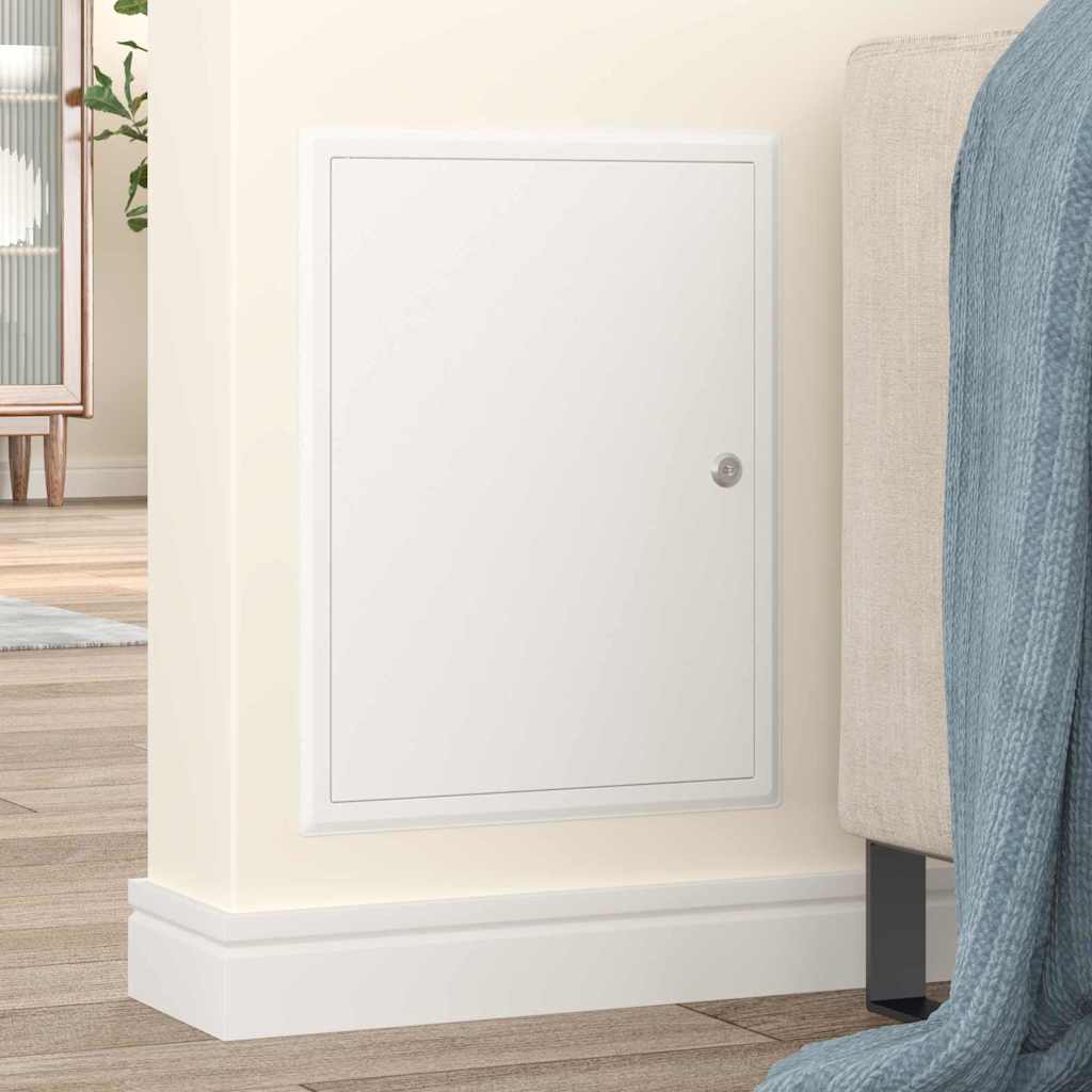 Åtkomstpanel Vit 30 x 40 cm Stål