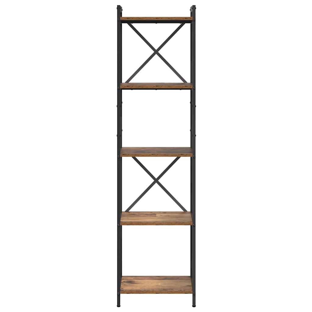 Bokhylla Gammalt trä 40 x 30 x 153 cm Konstruerat trä