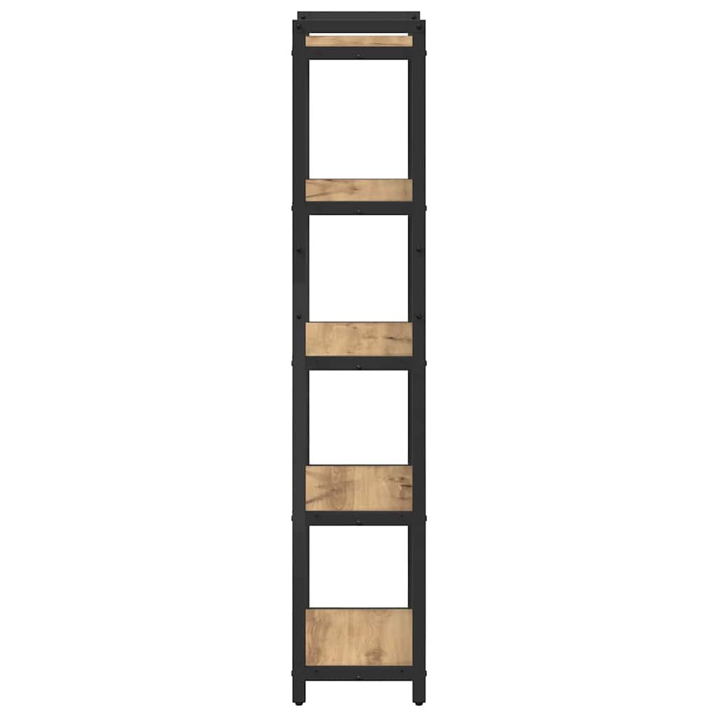 Bokhylla artisan ek 40 x 30 x 153 cm Konstruerat trä