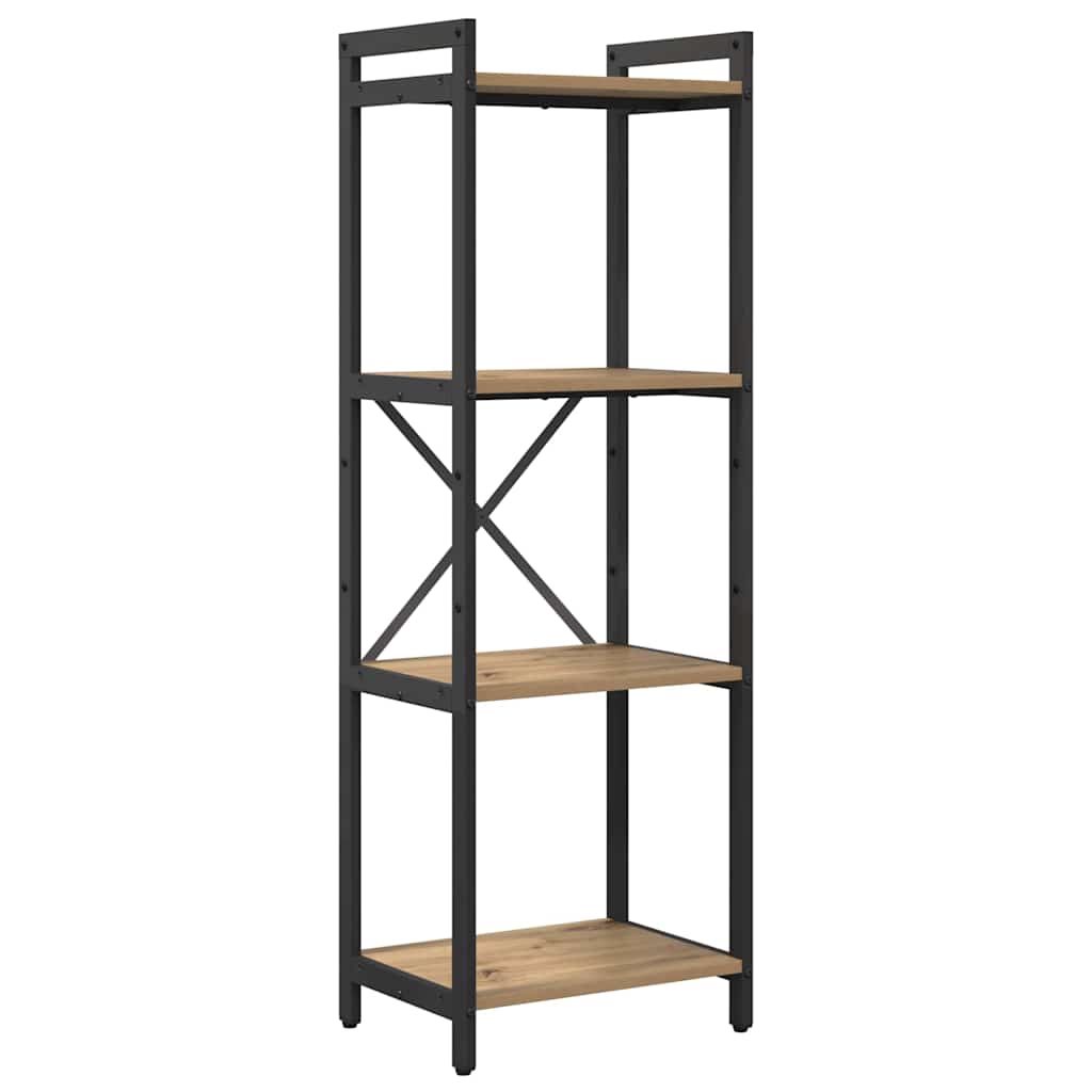 Bokhylla artisan ek 40 x 30 x 118 cm Konstruerat trä