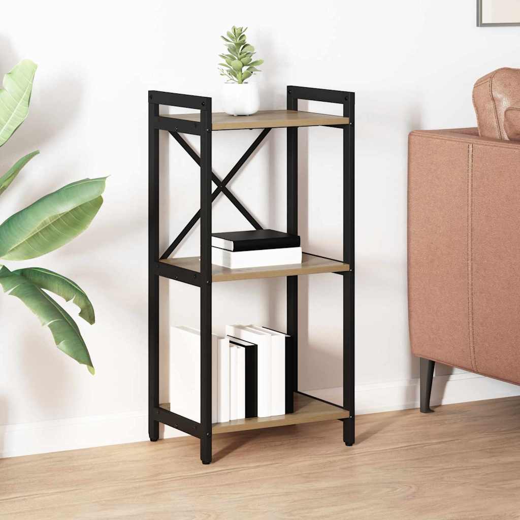 Bokhylla artisan ek 40 x 30 x 83 cm Konstruerat trä