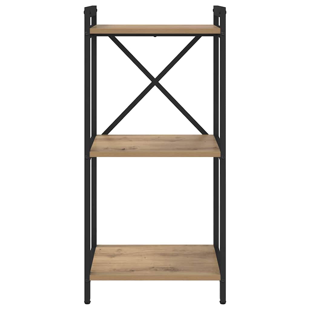 Bokhylla artisan ek 40 x 30 x 83 cm Konstruerat trä