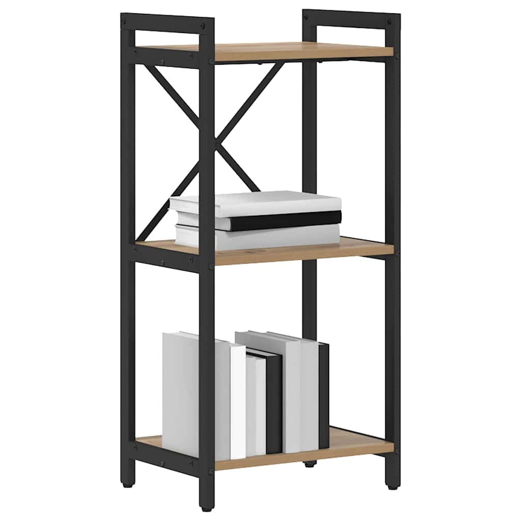 Bokhylla artisan ek 40 x 30 x 83 cm Konstruerat trä