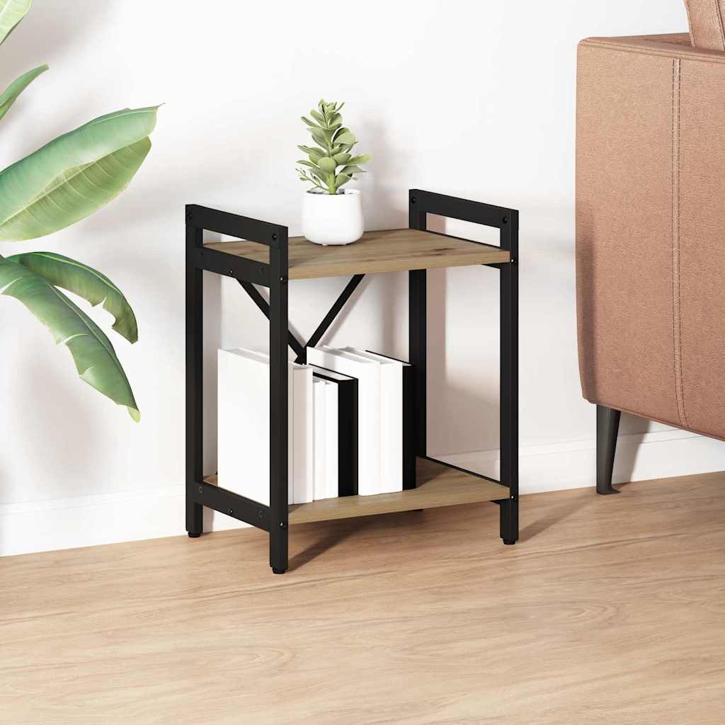 Bokhylla artisan ek 40 x 30 x 48.5 cm Konstruerat trä