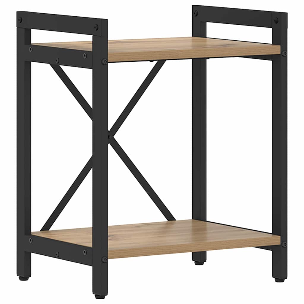 Bokhylla artisan ek 40 x 30 x 48.5 cm Konstruerat trä