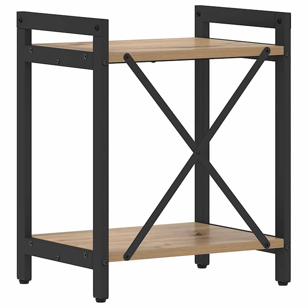 Bokhylla artisan ek 40 x 30 x 48.5 cm Konstruerat trä