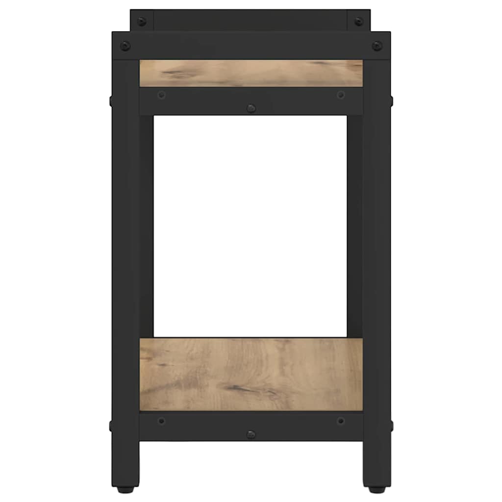 Bokhylla artisan ek 40 x 30 x 48.5 cm Konstruerat trä