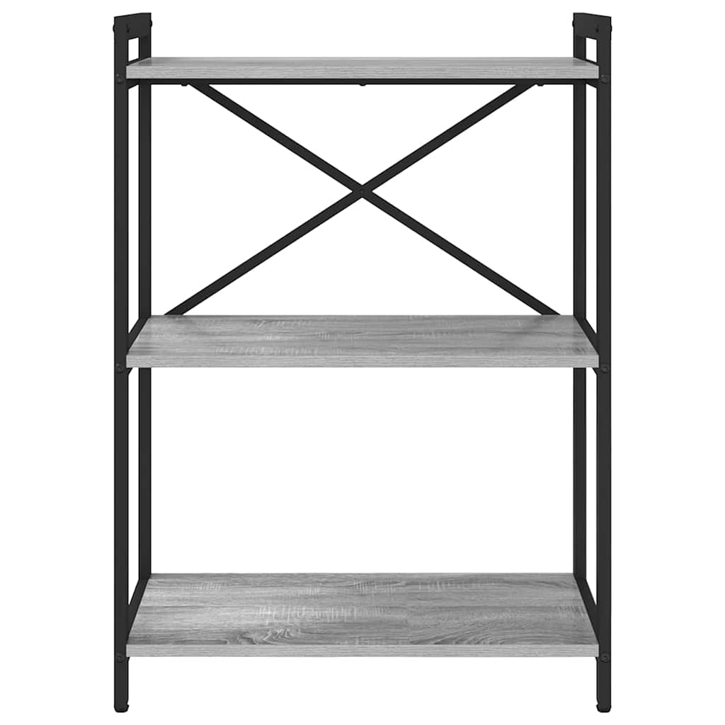 Bokhylla Grå sonoma 60 x 30 x 83 cm Konstruerat trä