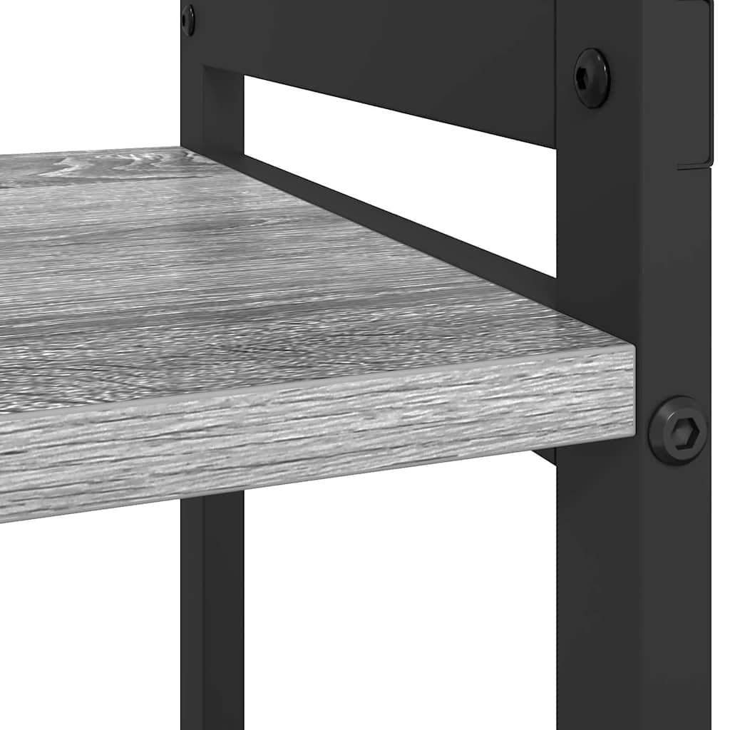 Bokhylla Grå sonoma 60 x 30 x 48.5 cm Konstruerat trä