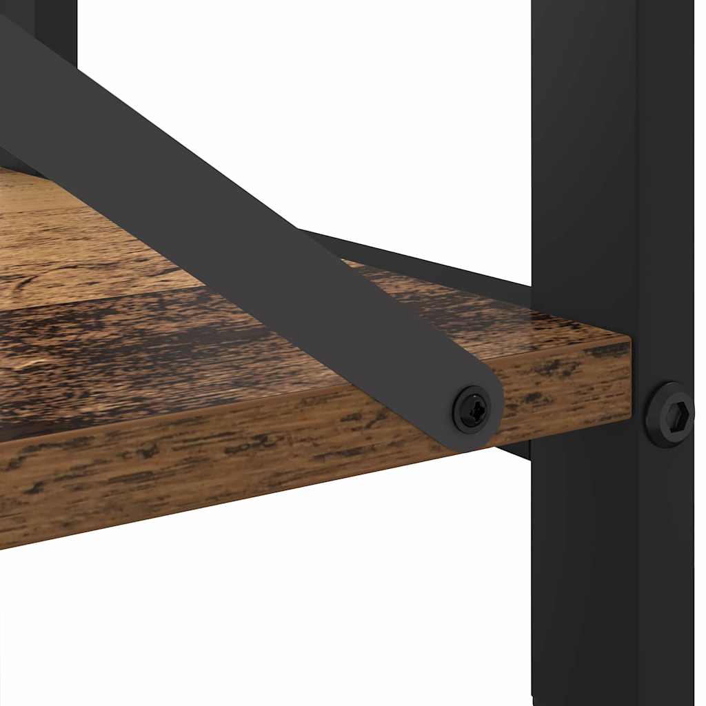 Bokhylla Gammalt trä 60 x 30 x 48.5 cm Konstruerat trä