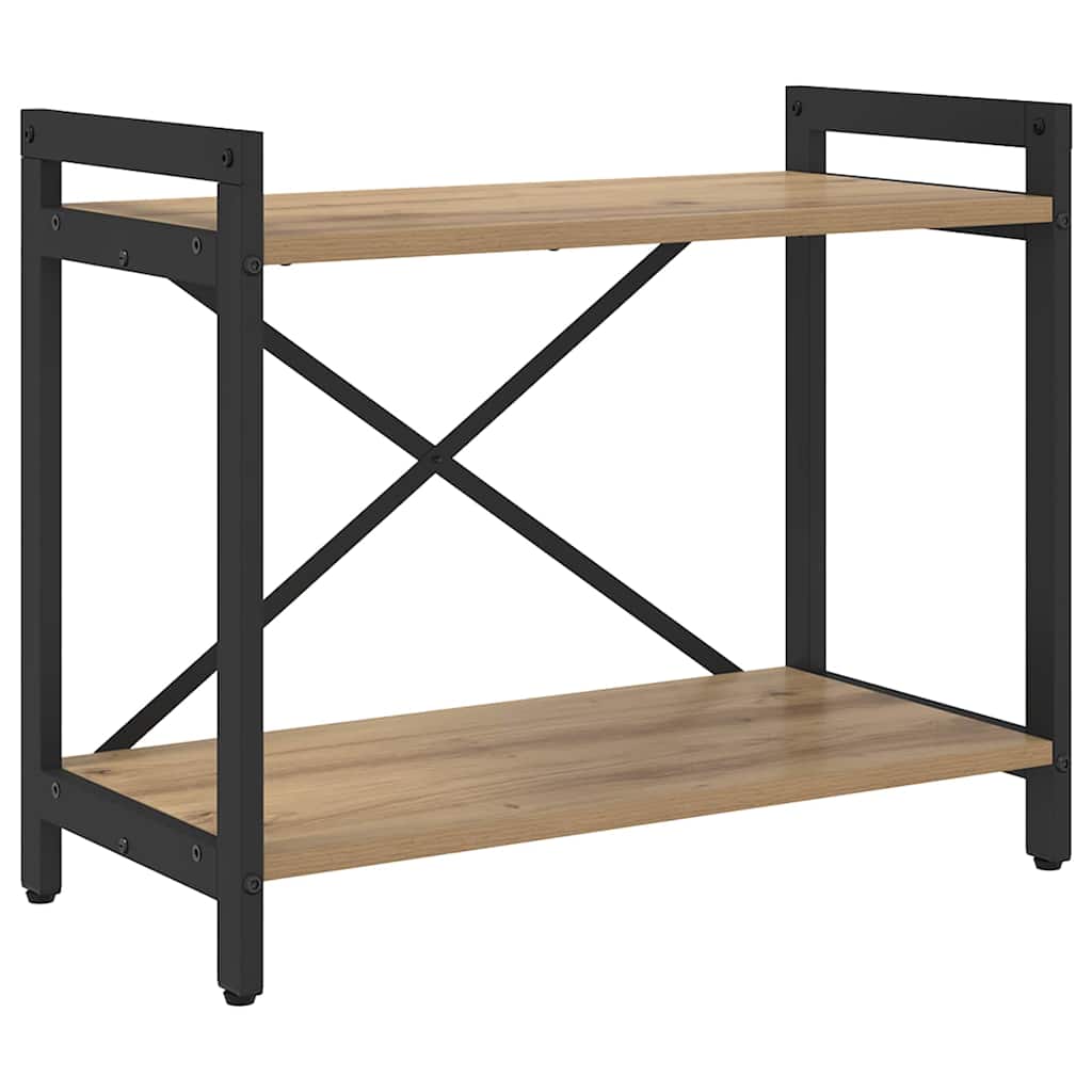 Bokhylla artisan ek 60 x 30 x 48.5 cm Konstruerat trä