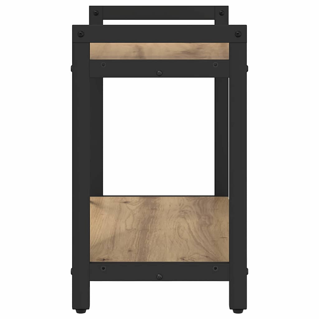 Bokhylla artisan ek 60 x 30 x 48.5 cm Konstruerat trä