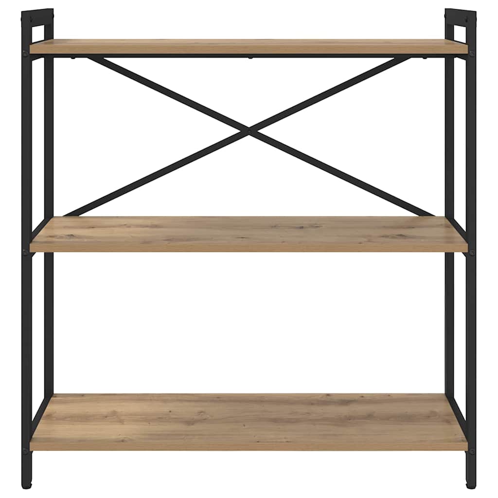 Bokhylla artisan ek 80 x 30 x 83 cm Konstruerat trä