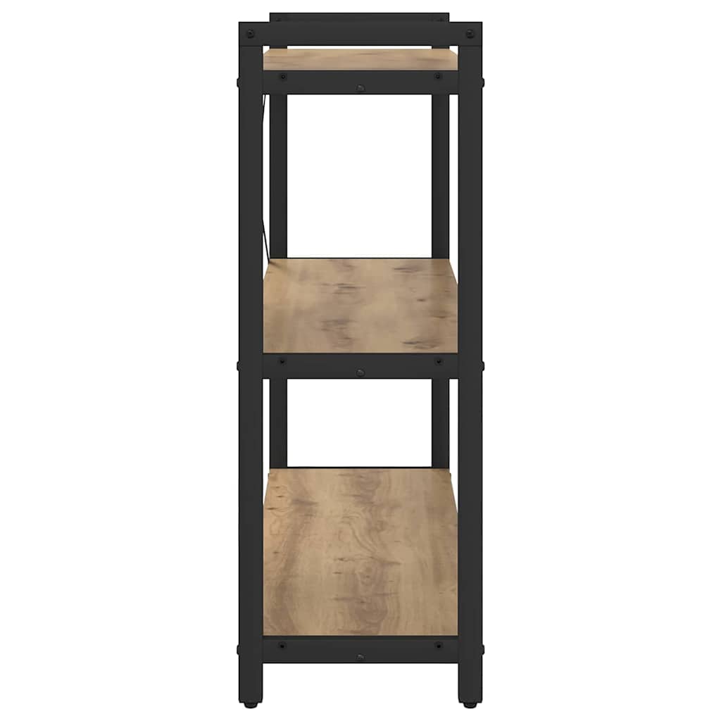 Bokhylla artisan ek 80 x 30 x 83 cm Konstruerat trä