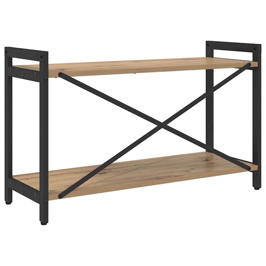 Bokhylla artisan ek 80 x 30 x 48.5 cm Konstruerat trä