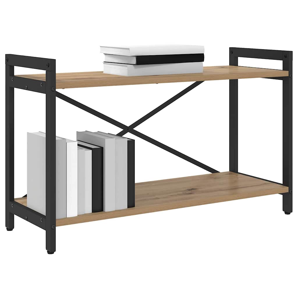 Bokhylla artisan ek 80 x 30 x 48.5 cm Konstruerat trä