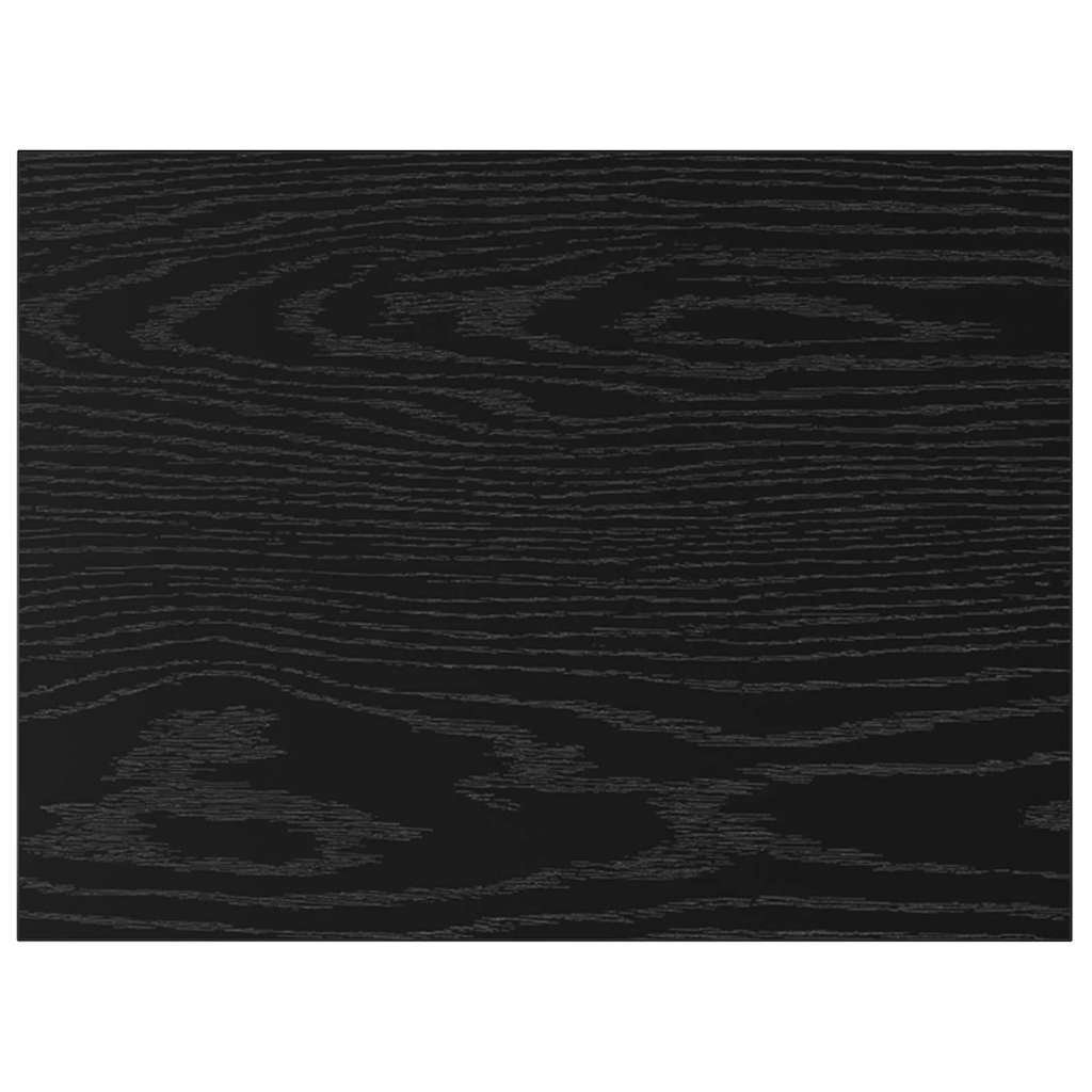 Bokhylla Bräda 4 pcs Svart 40 x 30 x 1.5 cm Konstruerat trä