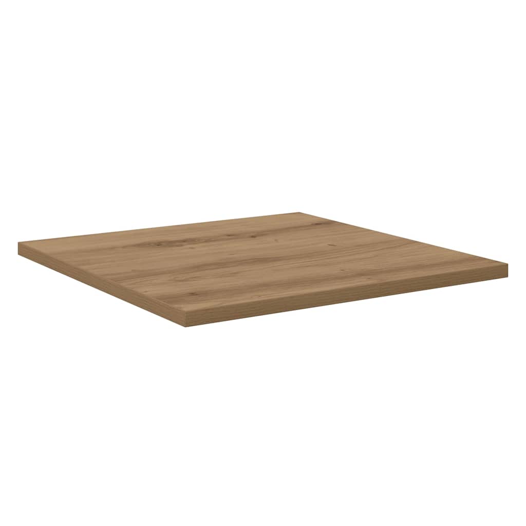 Bokhylla Bräda 4 pcs Brun 40 x 40 x 1.5 cm Konstruerat trä