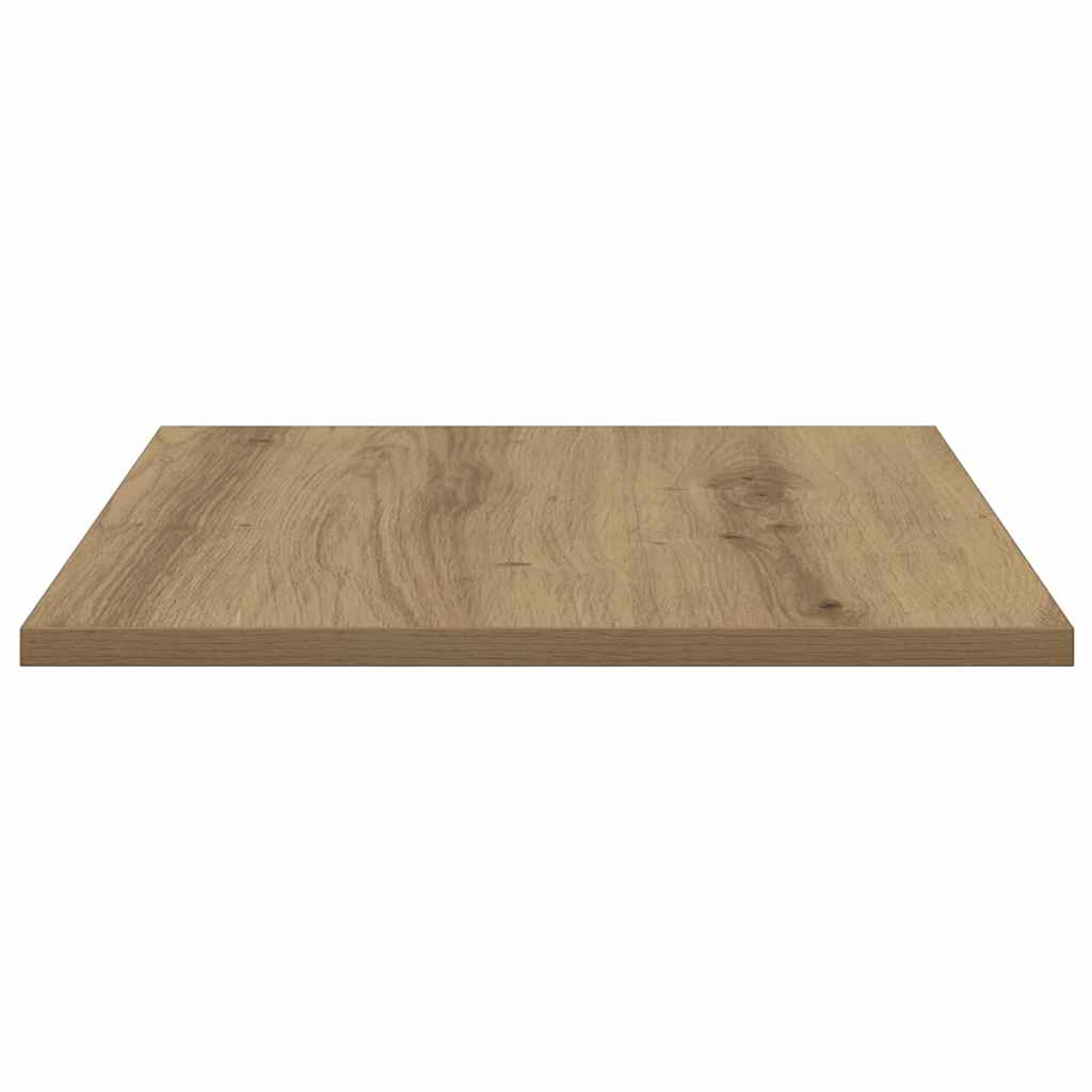 Bokhylla Bräda 4 pcs Brun 40 x 40 x 1.5 cm Konstruerat trä