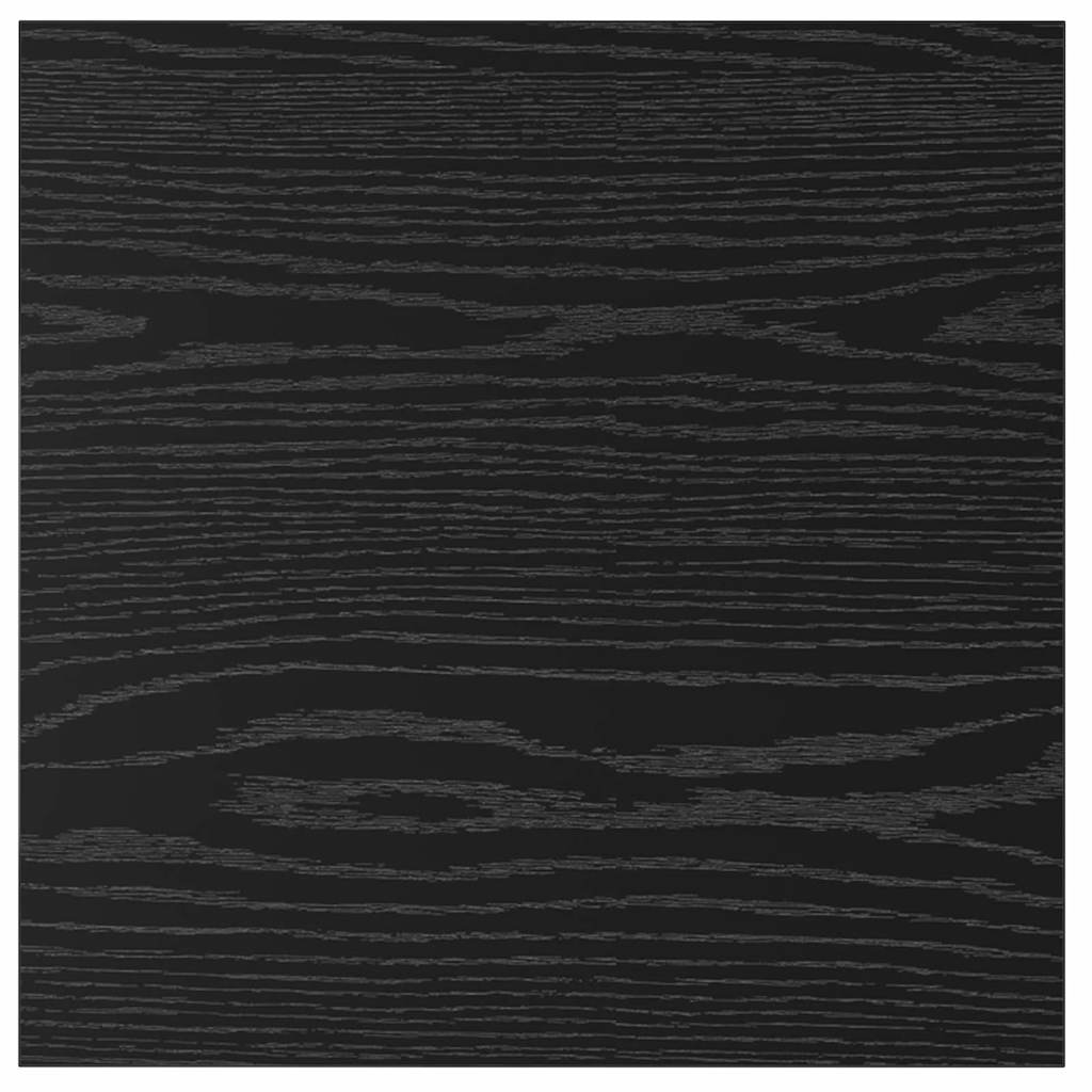 Bokhylla Bräda 4 pcs Svart 40 x 40 x 1.5 cm Konstruerat trä