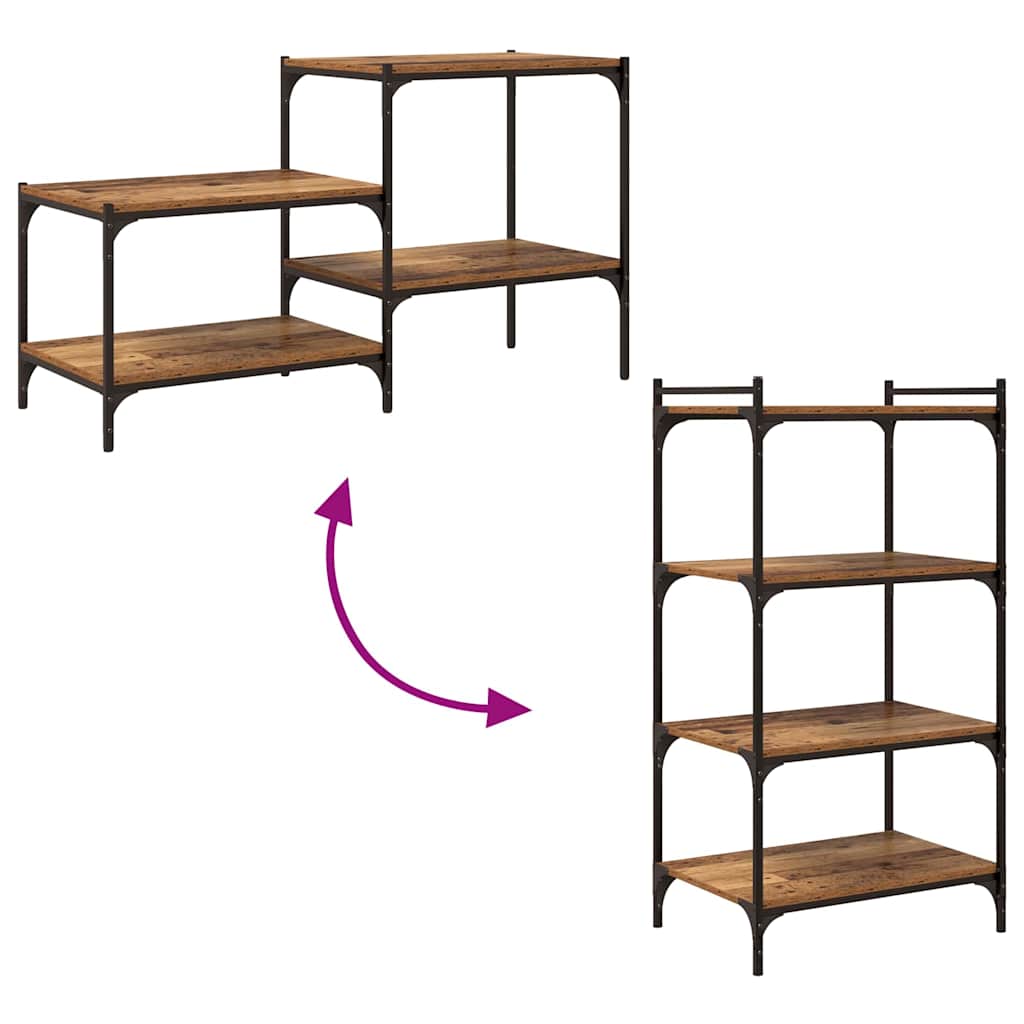 Bokhylla Bräda 4 pcs Brun 60 x 40 x 1.5 cm Konstruerat trä