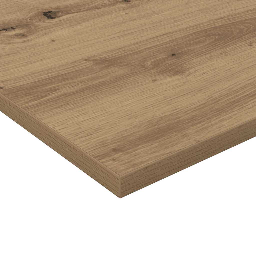 Bokhylla Bräda 4 pcs Brun 80 x 40 x 1.5 cm Konstruerat trä