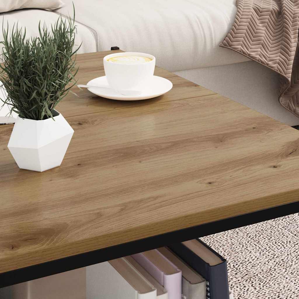 Bokhylla Bräda 4 pcs Brun 80 x 40 x 1.5 cm Konstruerat trä