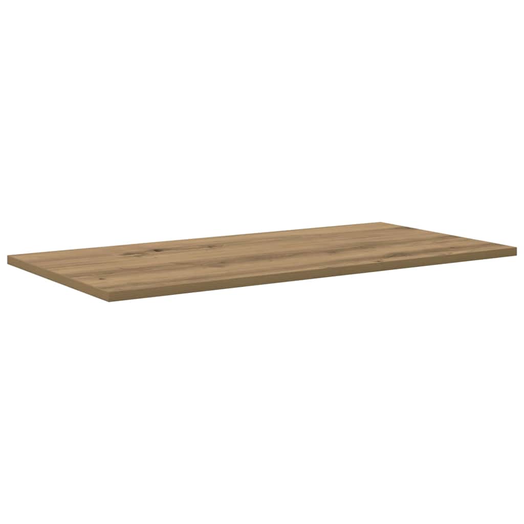 Bokhylla Bräda 4 pcs Brun 80 x 40 x 1.5 cm Konstruerat trä