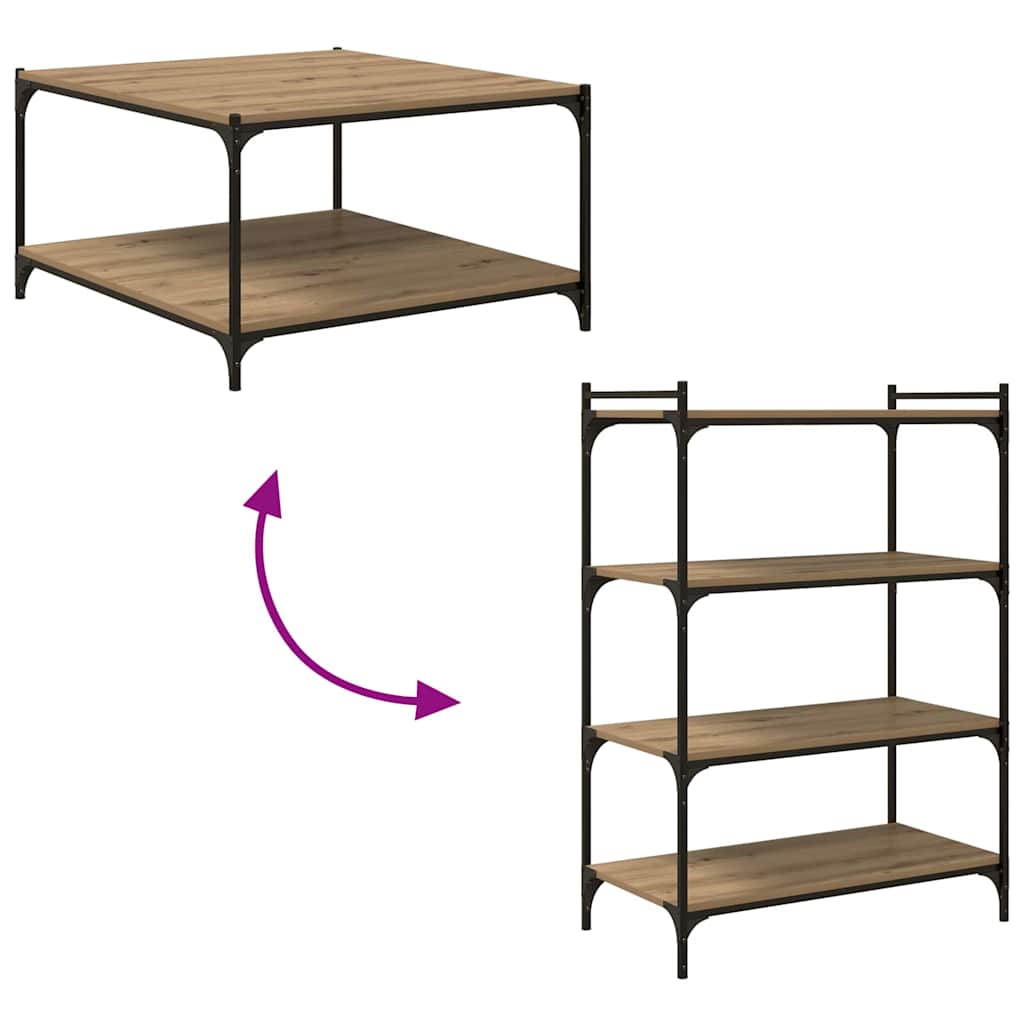 Bokhylla Bräda 4 pcs Brun 80 x 40 x 1.5 cm Konstruerat trä