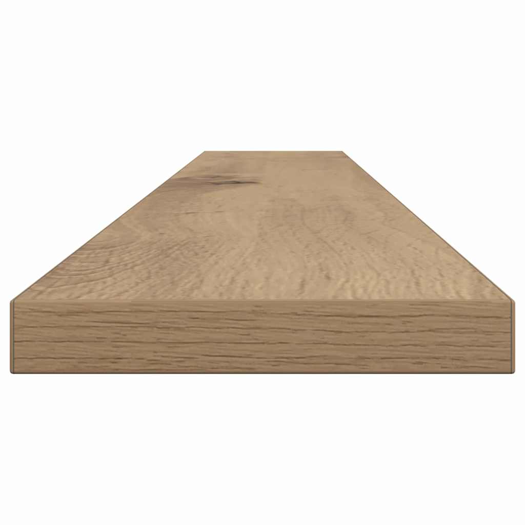 Bokhylla Bräda 4 pcs Brun 100 x 10 x 1.5 cm Konstruerat trä