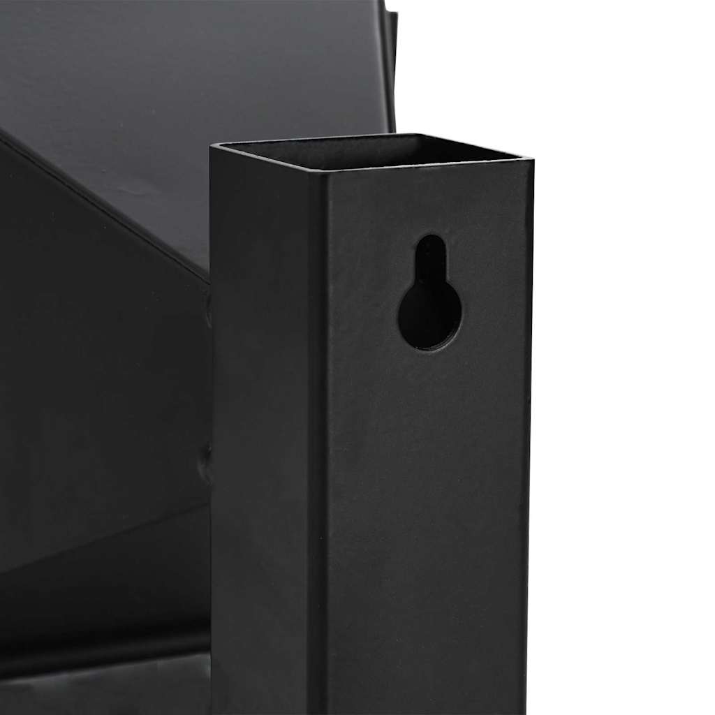 Kulfång Svart 17 x 17 cm Stål