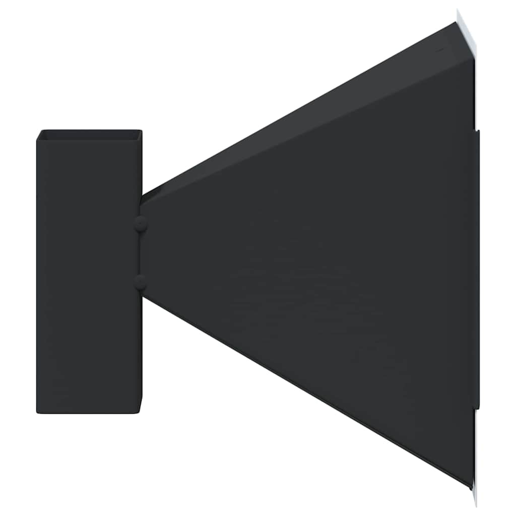 Kulfång Svart 17 x 17 cm Stål