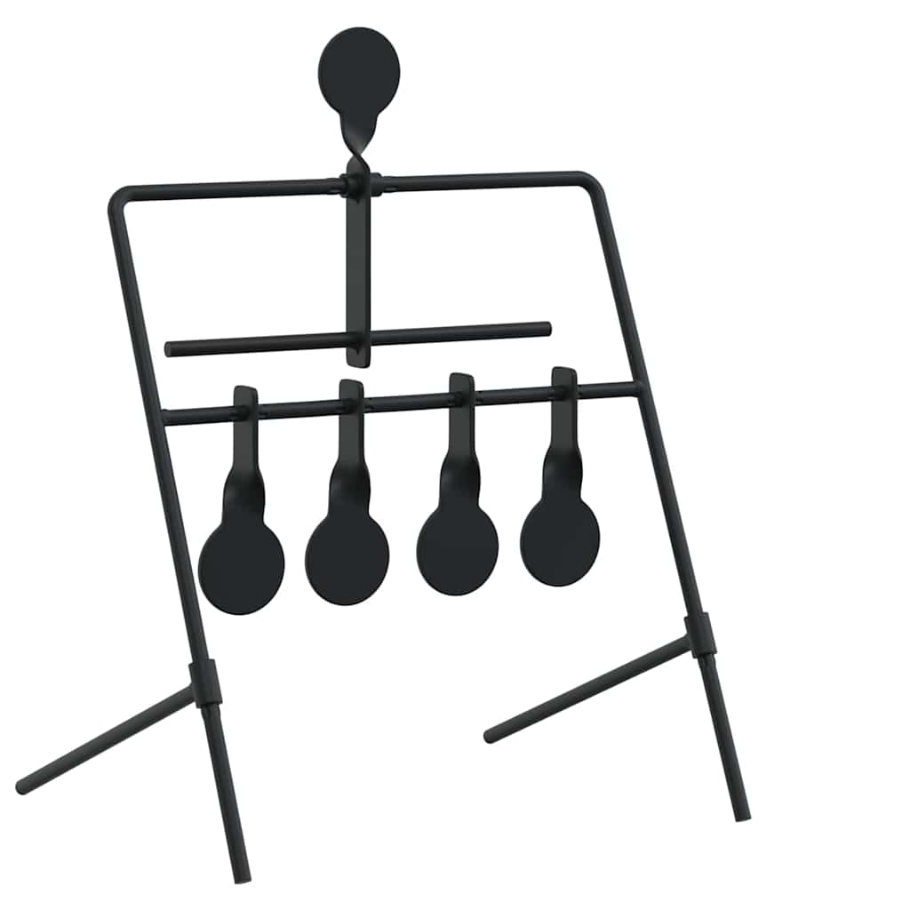 Återställande Mål Svart 40 x 34 x 53 cm Stål