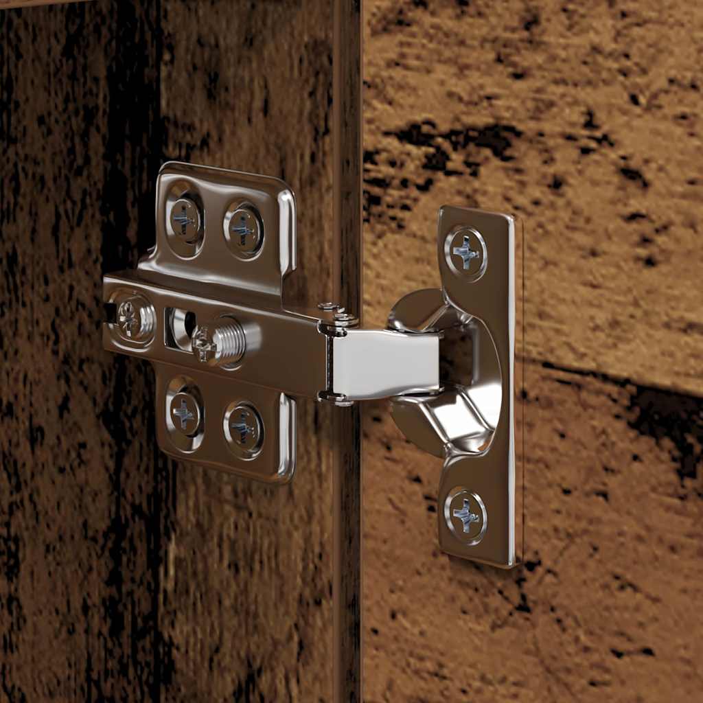 TV-bänkset 4 pcs Gammalt trä 60 x 30 x 30 cm Konstruerat trä