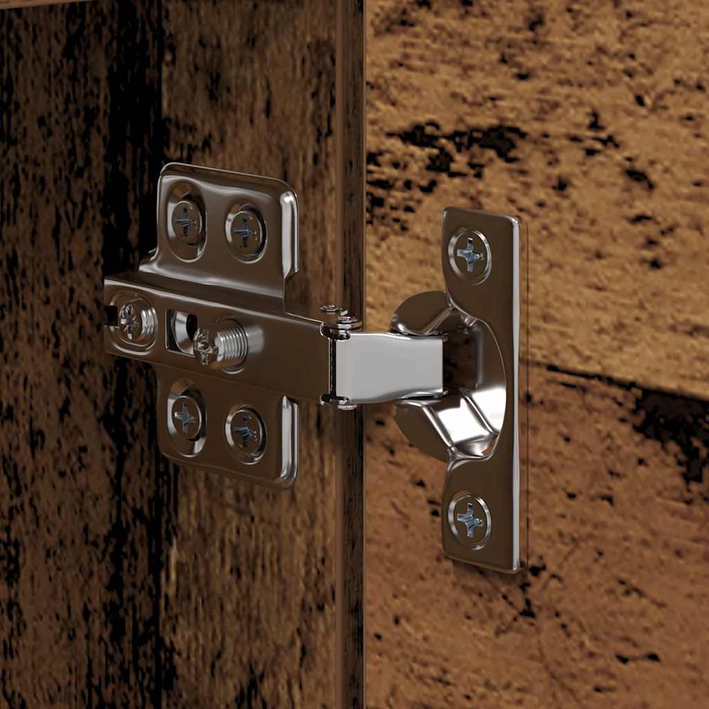 TV-bänkset 4 pcs Gammalt trä 60 x 30 x 30 cm Konstruerat trä