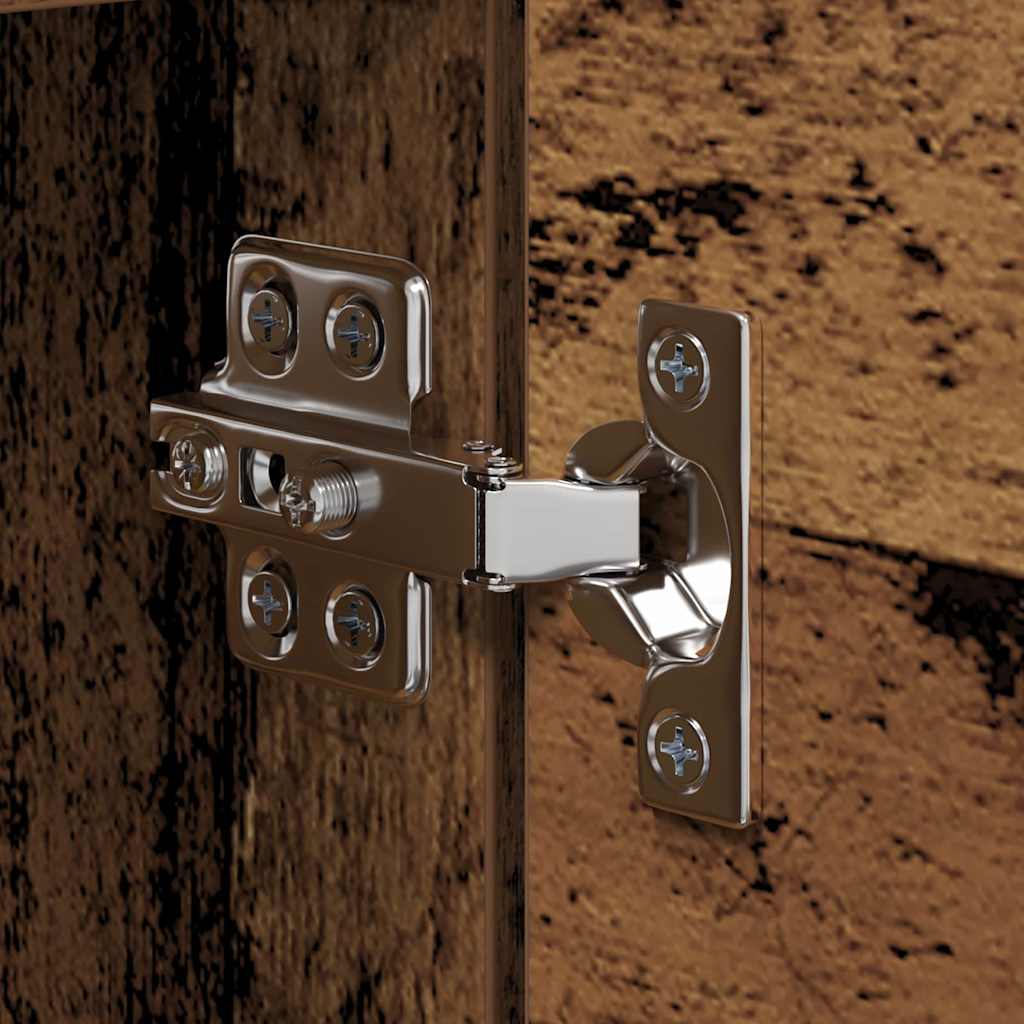 TV-bänkset 4 pcs Gammalt trä 30.5 x 30 x 60 cm Konstruerat trä