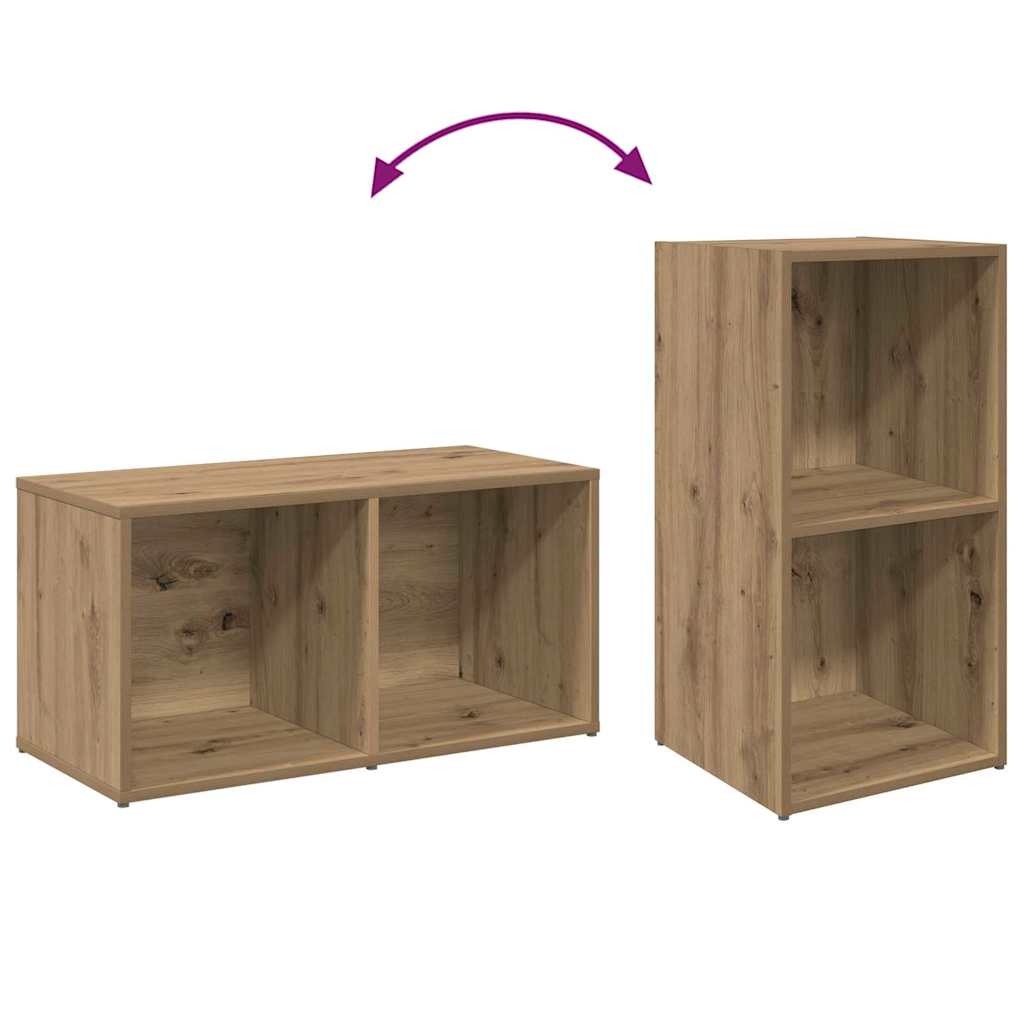TV-bänkset 2 pcs artisan ek 72 x 35 x 36.5 cm Konstruerat trä