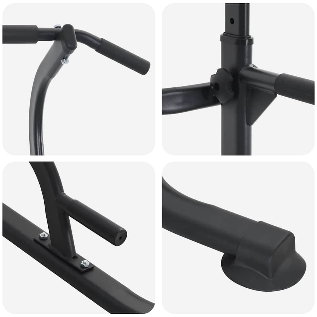 Energitorndipstation Övrigt Svart 95 x 102 x (160-210) cm